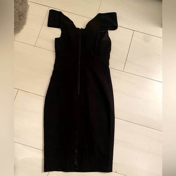 Bardot black ruffle dress 6/S - Picture 4 of 7